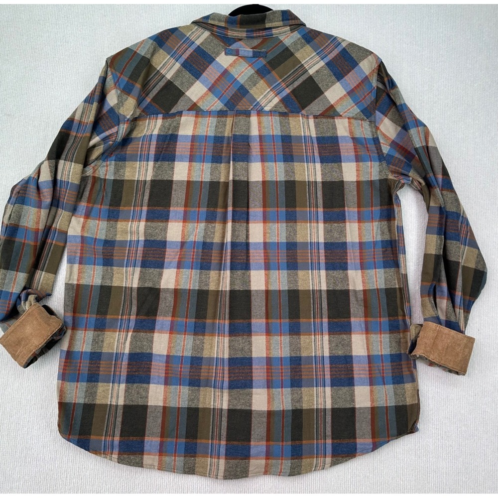 Legendary Whitetails Mens XL Buck Camp Flannel Shirt Plaid NWT Cotton SKU 0430 - Picture 8 of 10